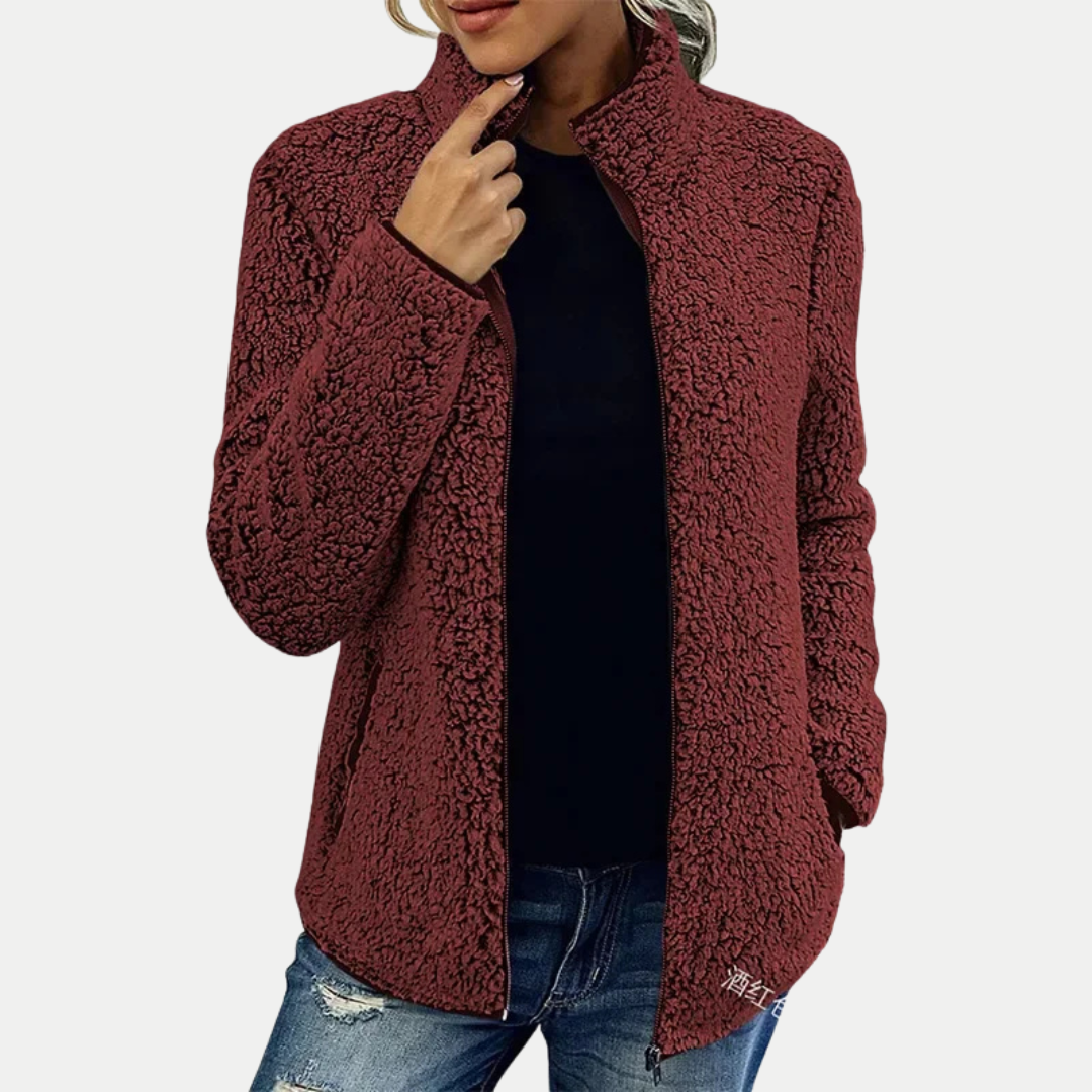 Vendela™ | Elegant och avslappnad fleecejacka
