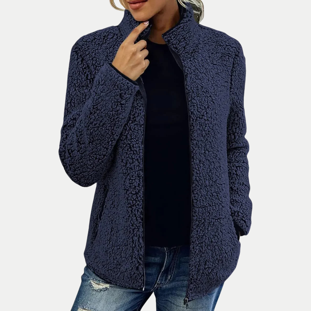 Vendela™ | Elegant och avslappnad fleecejacka