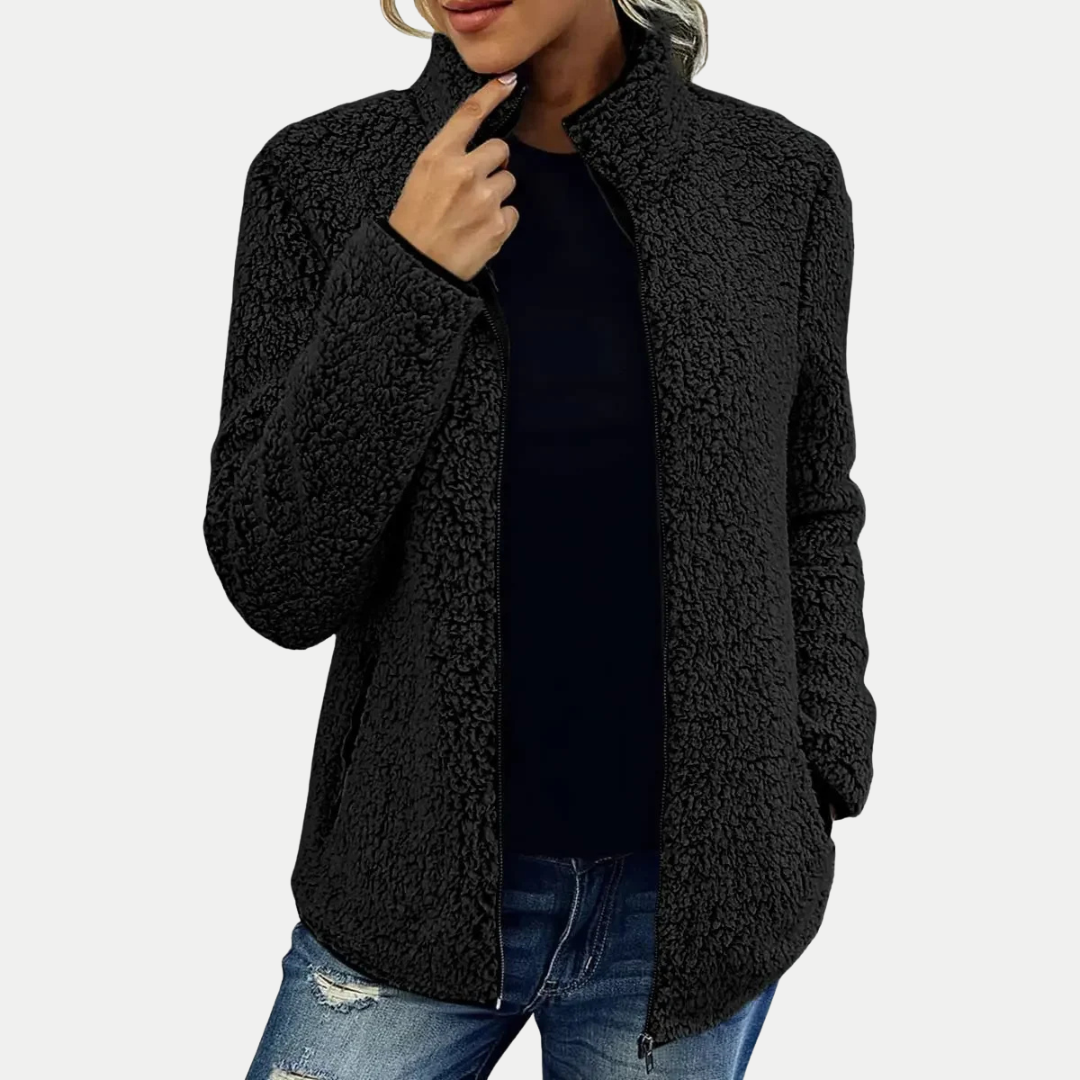 Vendela™ | Elegant och avslappnad fleecejacka